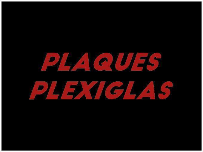 Plaques premium plexiglas