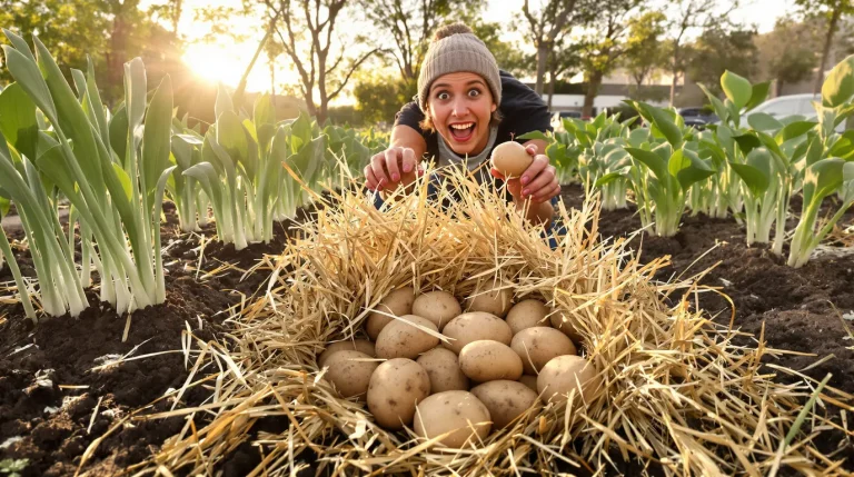 Ces 3 méthodes pour planter les pommes de terre s’adaptent à votre jardin et facilitent la culture